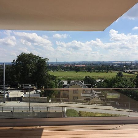 Wohnung Mit Weitblick Dresda Exterior foto
