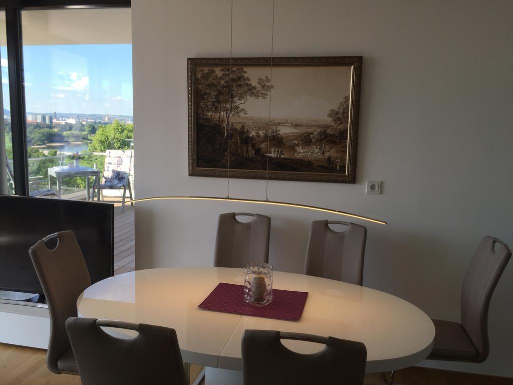 Wohnung Mit Weitblick Dresda Exterior foto