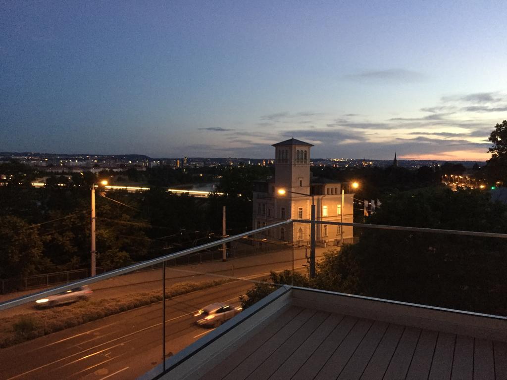 Wohnung Mit Weitblick Dresda Exterior foto